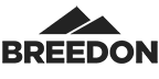 Breedon black and white logo