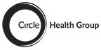 Node4's client Circle Health Group black and white logo