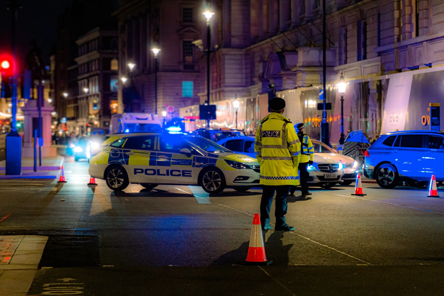 Police waiting