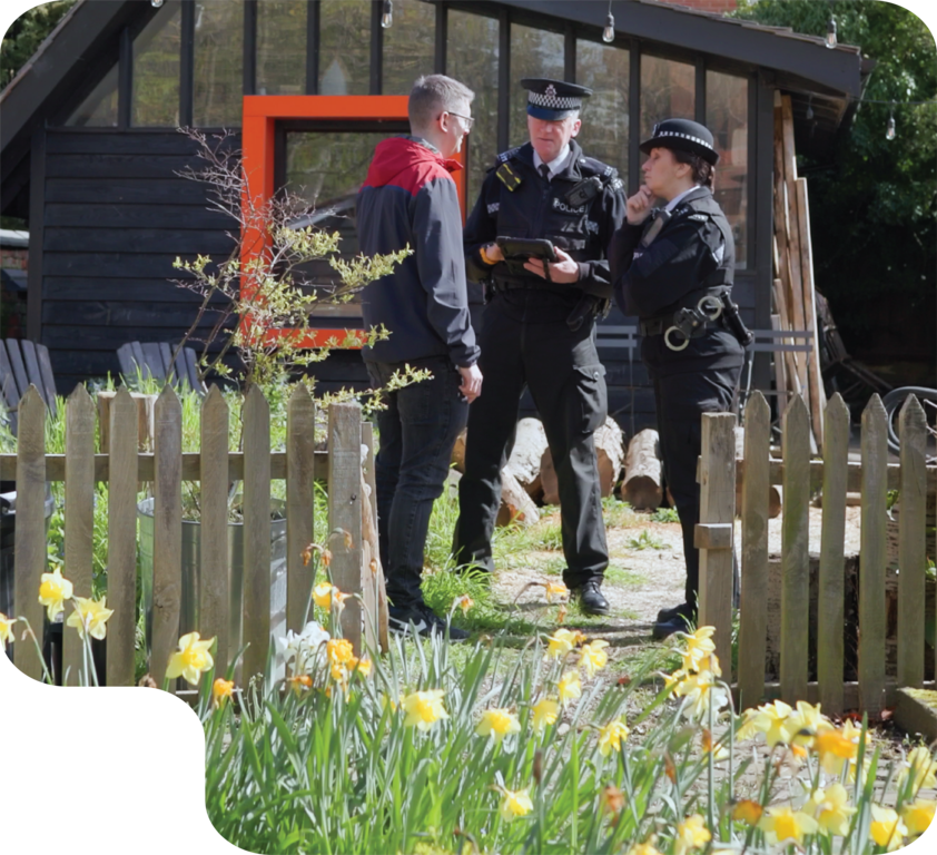 Police providing victim support
